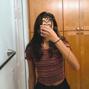 Wild Fable Rainbow Top